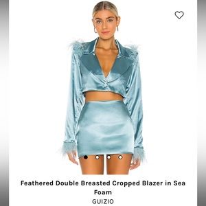 Blazer Light Blue 2-Piece Set